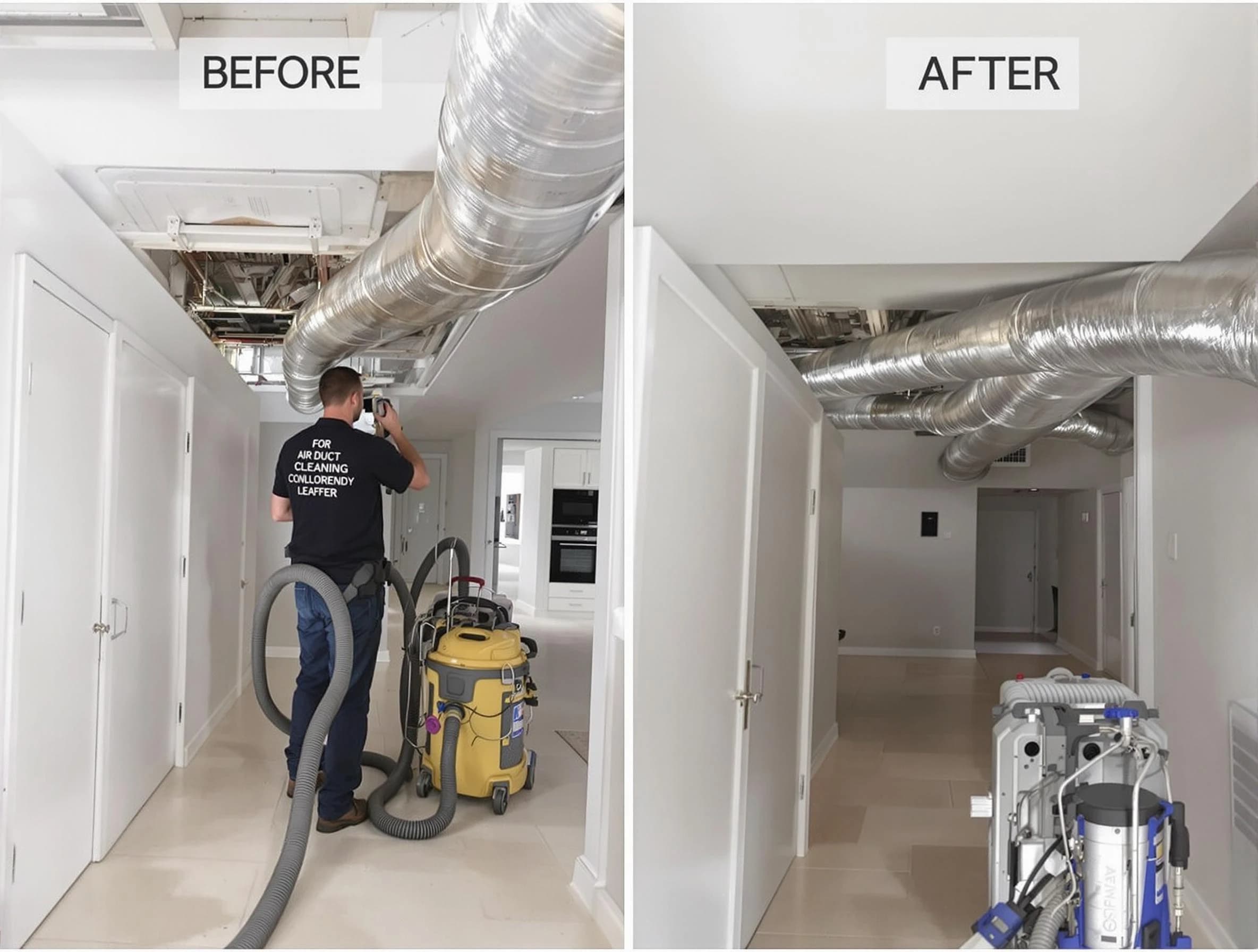 Cottonwood Heights Air Duct Cleaning professional performing thorough air duct cleaning in Cottonwood Heights
