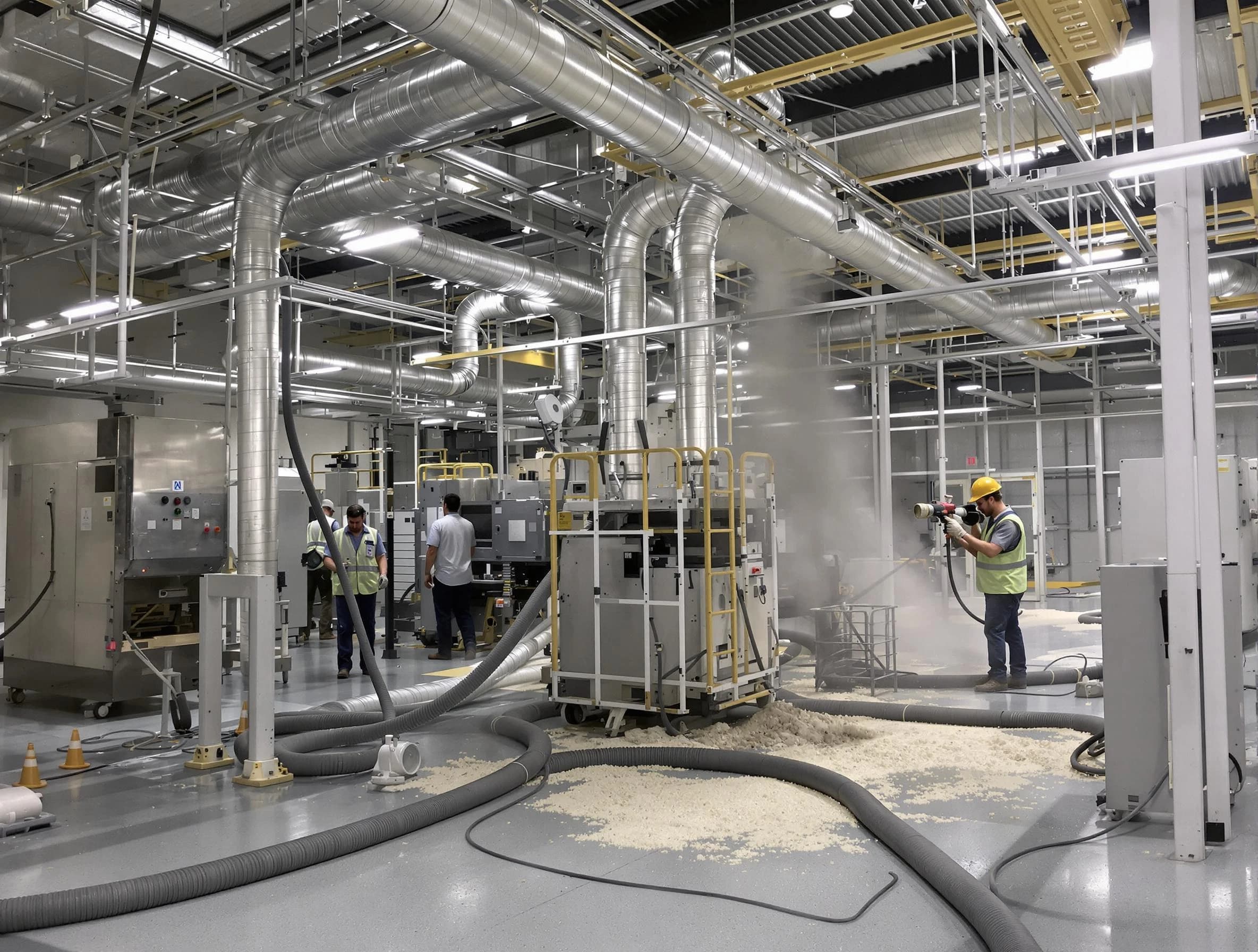 Heavy-duty industrial duct cleaning by Cottonwood Heights Air Duct Cleaning in Cottonwood Heights