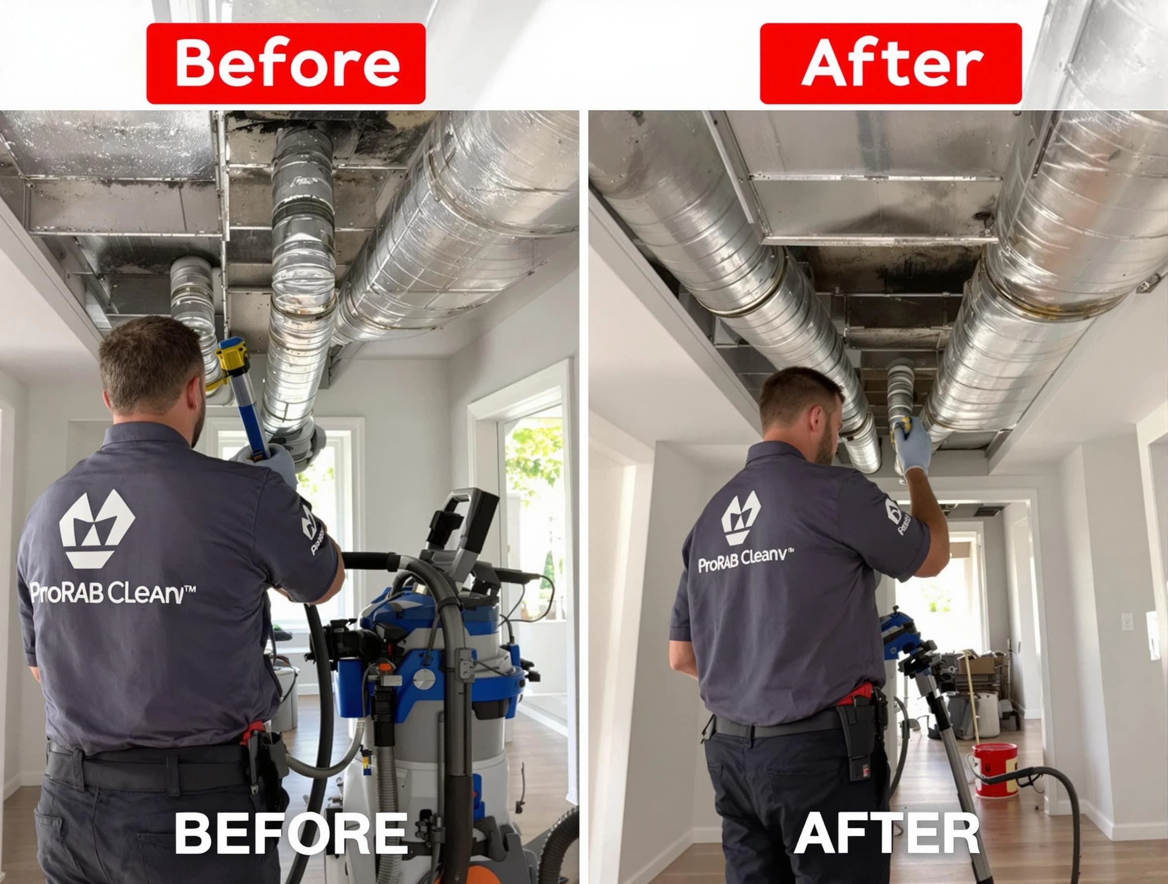 Cottonwood Heights Air Duct Cleaning expert performing thorough residential duct cleaning in a Cottonwood Heights home