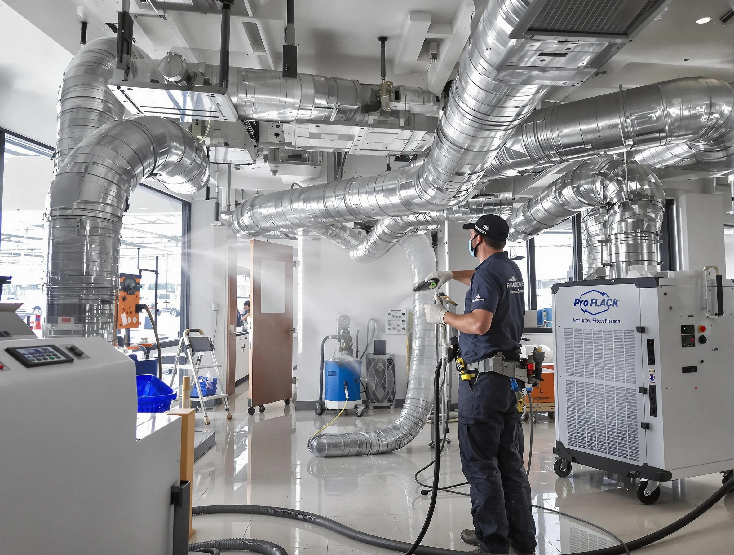 Negative Pressure Air Duct Cleaning in Cottonwood Heights