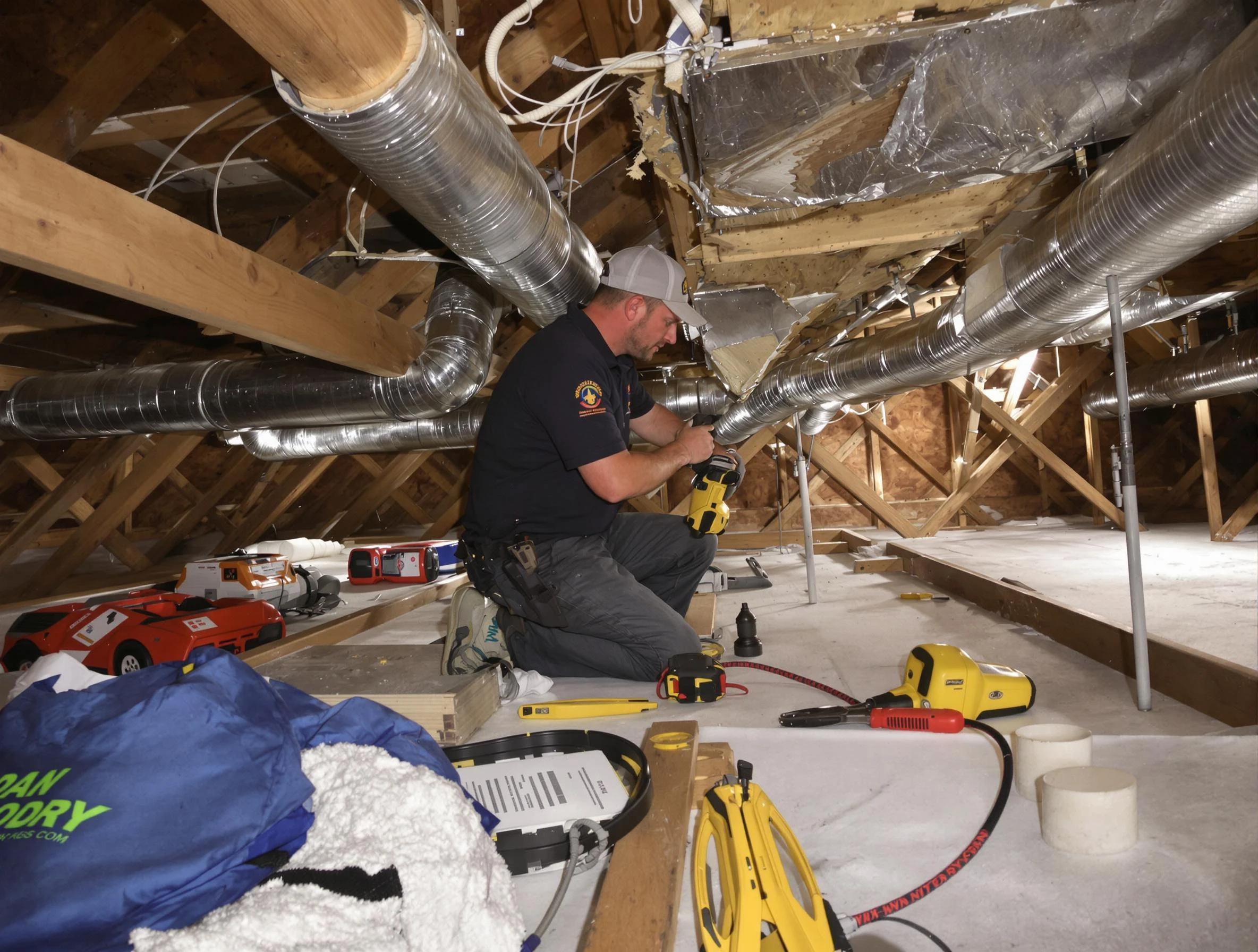 Professional air duct repair by Cottonwood Heights Air Duct Cleaning in Cottonwood Heights