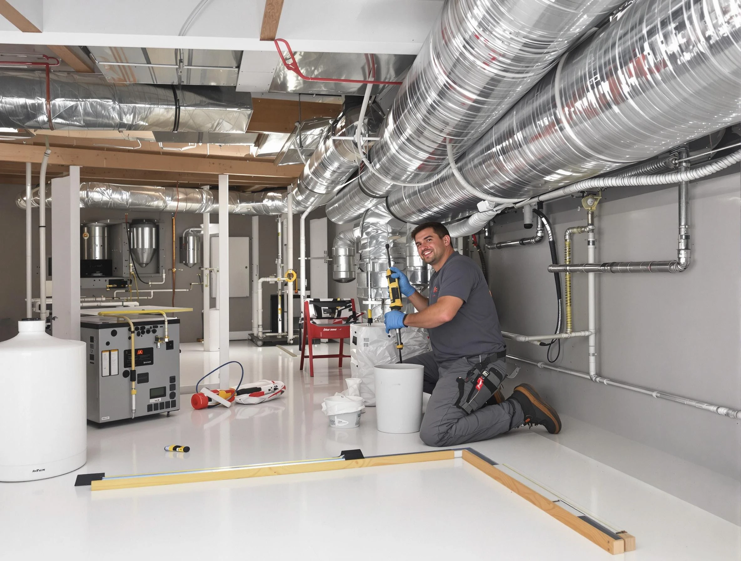 Professional duct sealing service by Cottonwood Heights Air Duct Cleaning in Cottonwood Heights