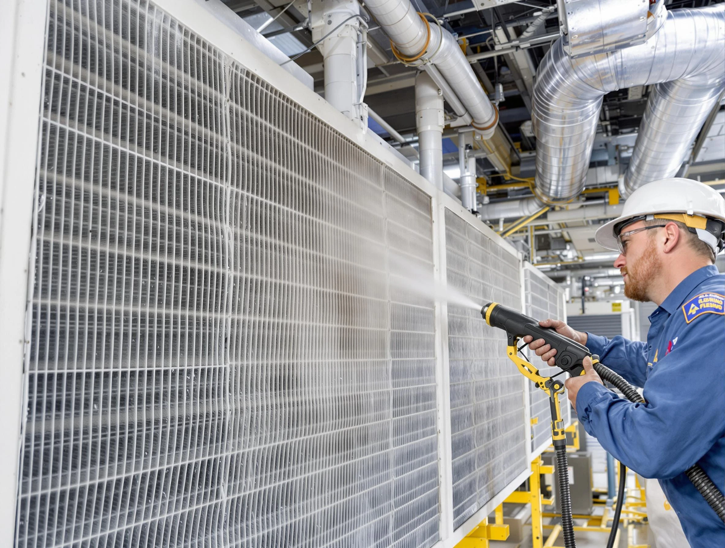 Professional commercial coil cleaning by Cottonwood Heights Air Duct Cleaning in Cottonwood Heights