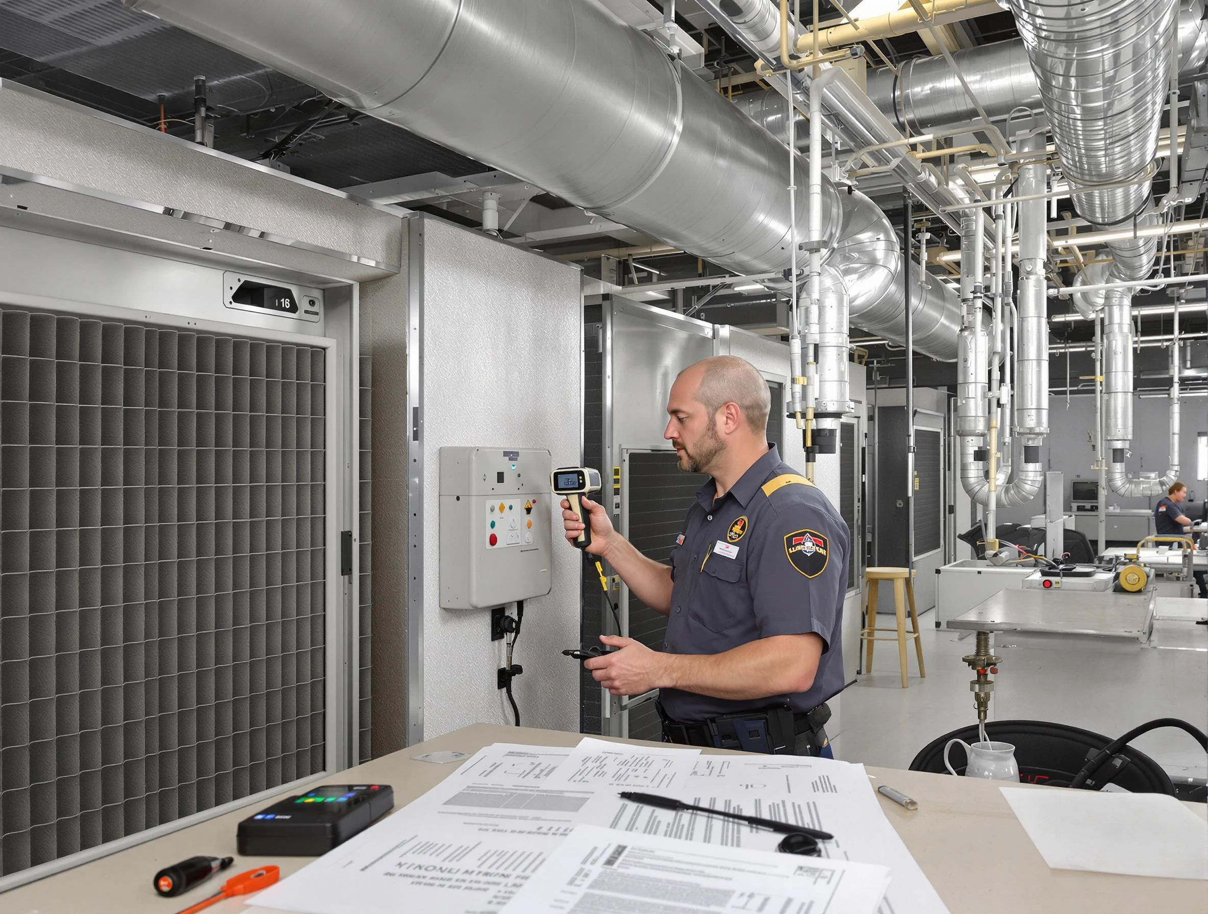 Professional filter system inspection by Cottonwood Heights Air Duct Cleaning in Cottonwood Heights